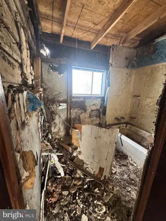 a view of water heater room