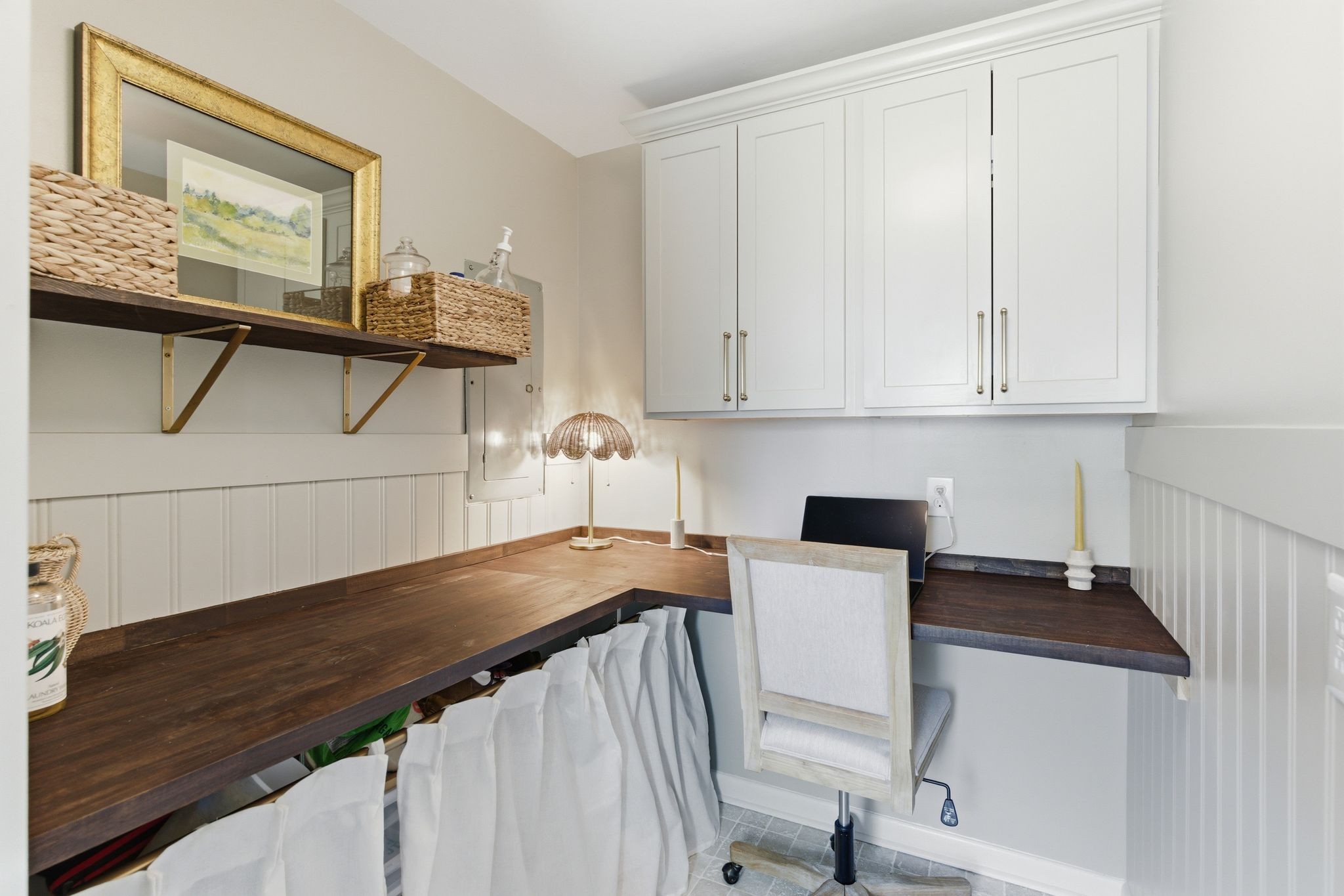 105 Regiment Court Franklin, TN 37064 - Photo 21 of 30 a kitchen with stainless steel appliances cabinets and chair