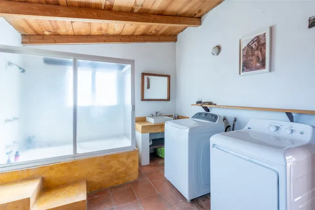 a view of railway station with sitting area