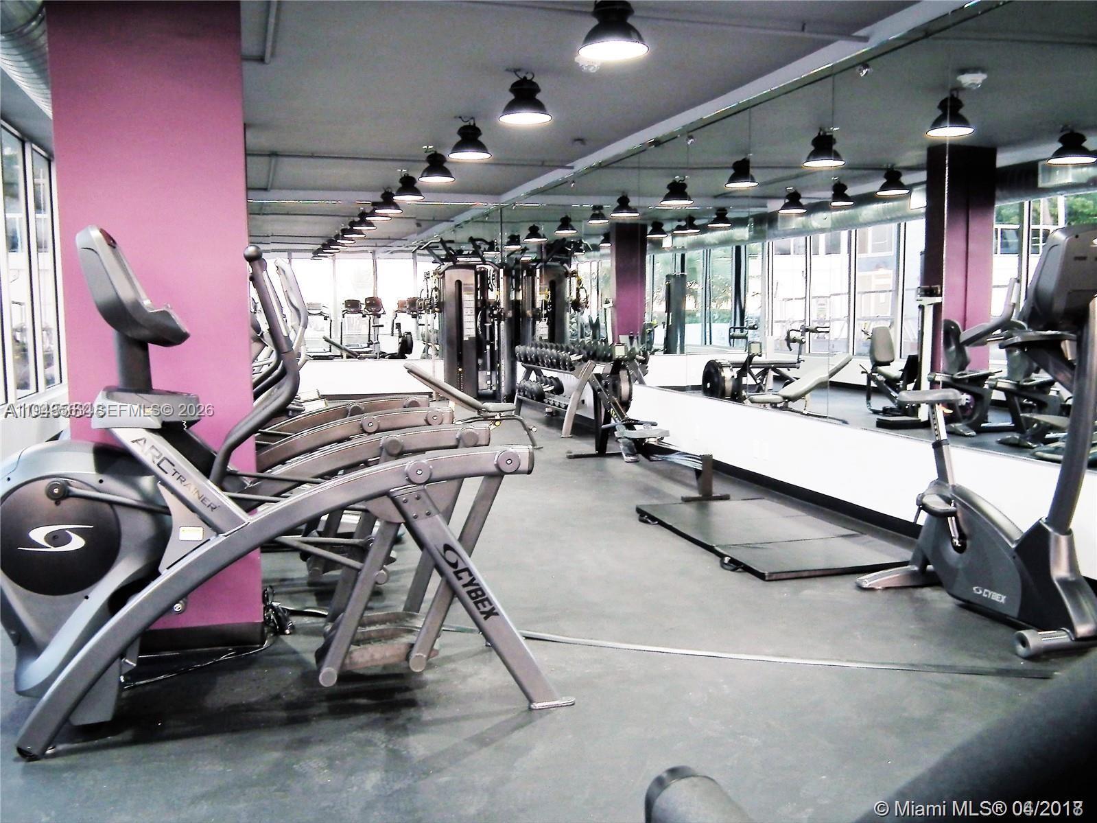100 Lincoln Road, Unit 420 Miami Beach, FL 33139 - Photo 25 of 25 a view of a room with gym equipment