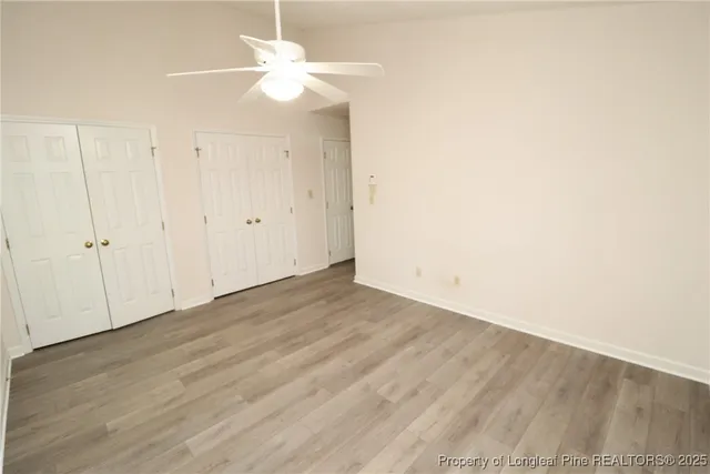 wooden floor in an empty room