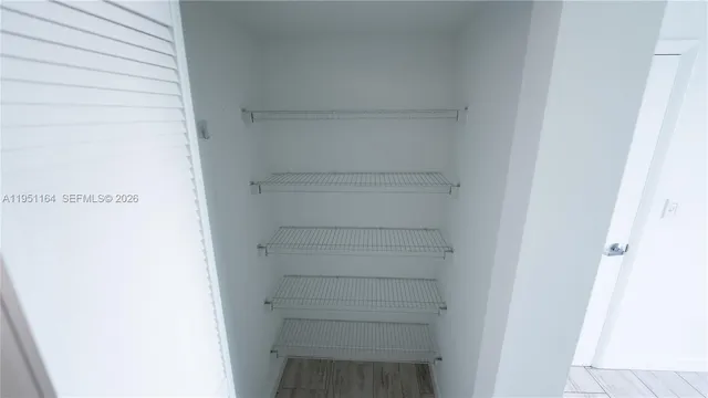 a view of closet