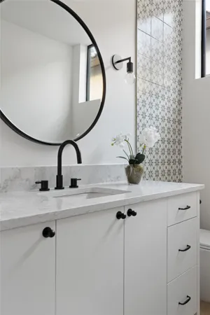 a close view of light sink and tap