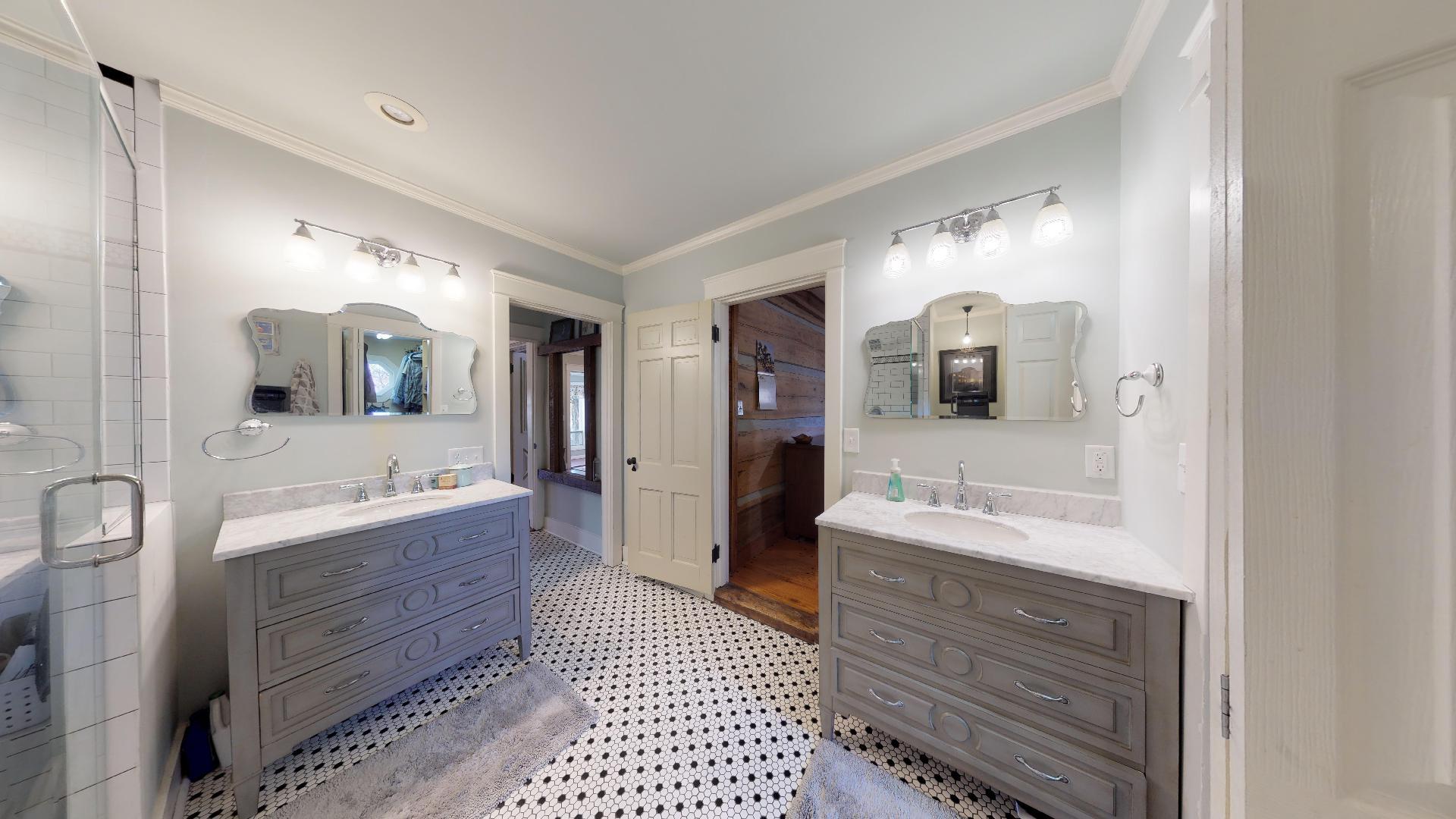 2281 Osburn Road Arrington, TN 37014 - Photo 11 of 29 a spacious bathroom with a double vanity sink mirror and bathtub