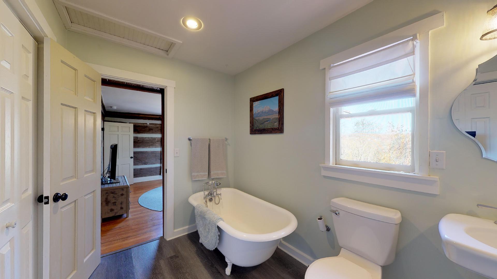2281 Osburn Road Arrington, TN 37014 - Photo 16 of 29 a bathroom with a toilet sink shower and mirror