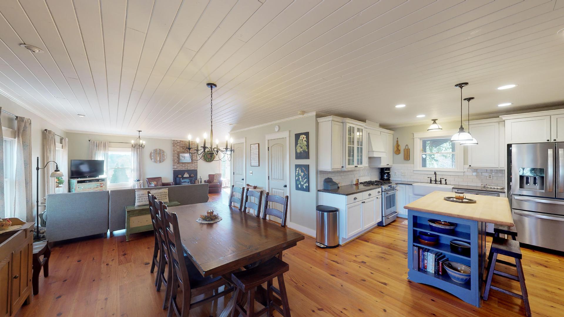 2281 Osburn Road Arrington, TN 37014 - Photo 23 of 29 a large kitchen with a table and chairs