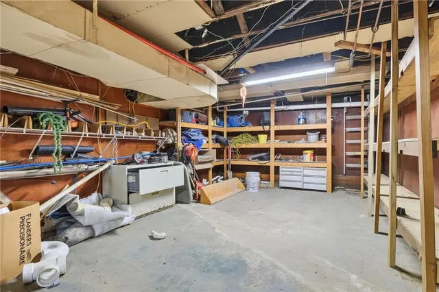 a view of storage room