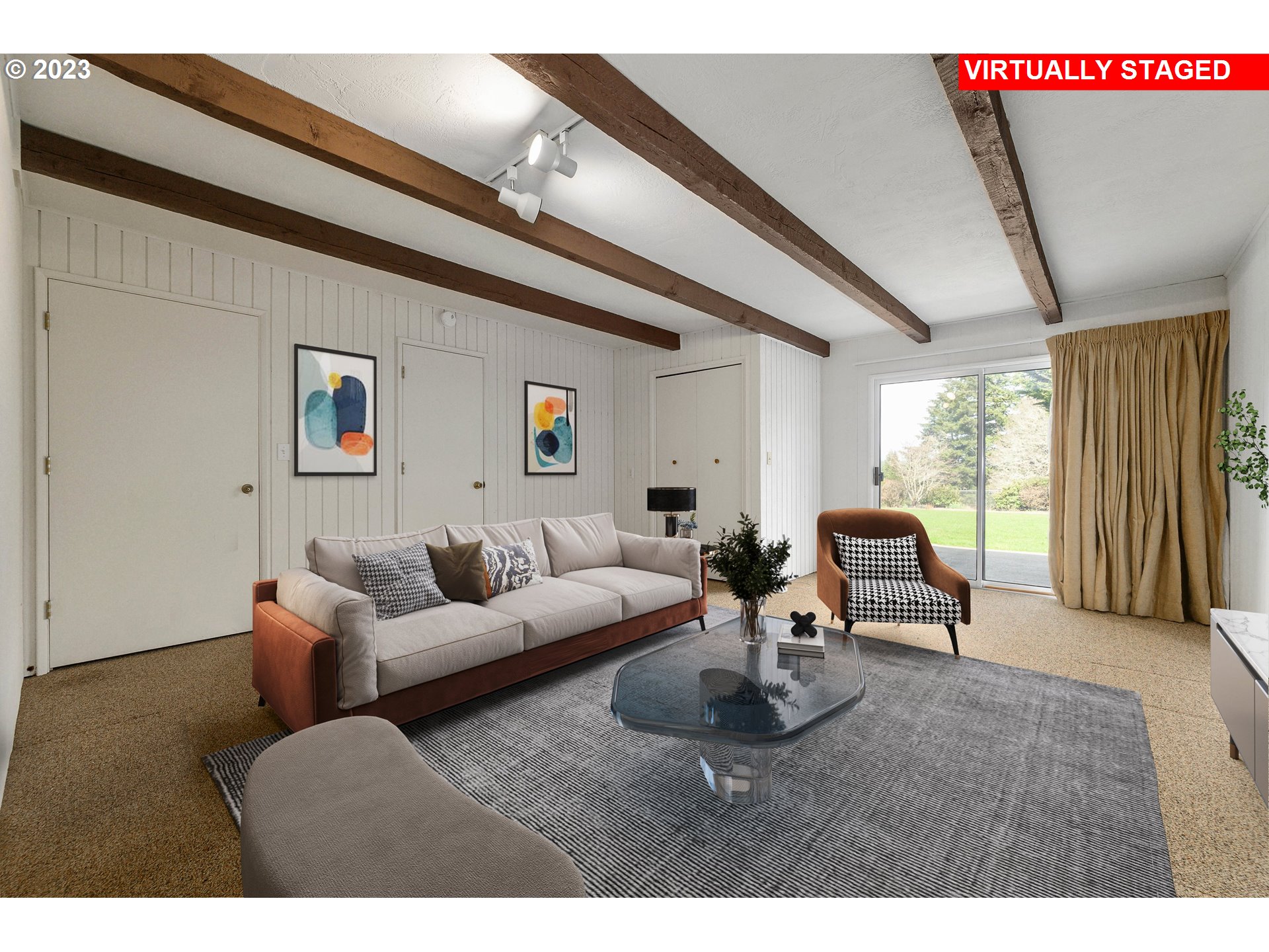 15775 Oakdale Road Dallas, OR 97338 - Photo 25 of 32 a living room with furniture and a large window
