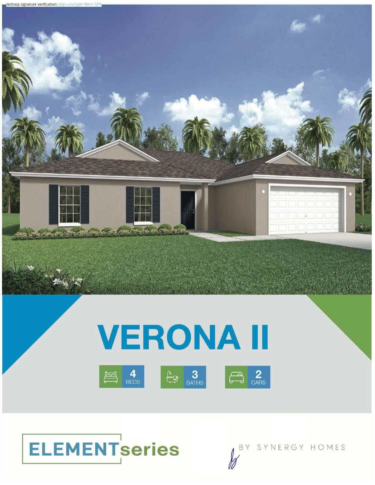 3997 Southwest Jarmer Road Port St. Lucie, FL 34953 - Photo 21 of 22 2022 Floorplan Verona II_Page_1