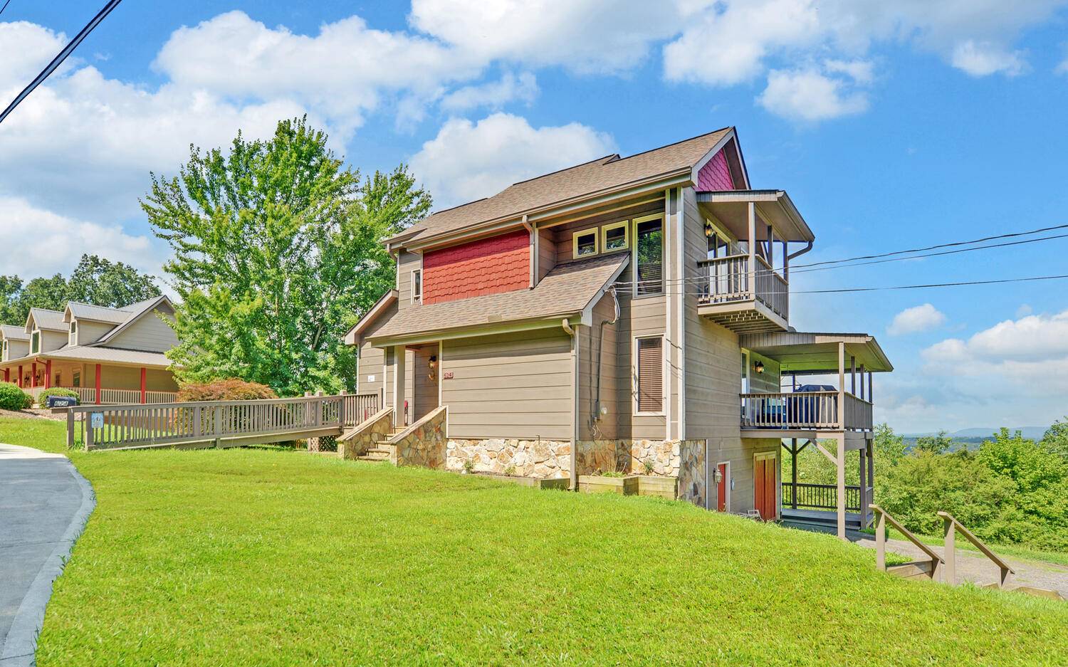 624 Talona Mountain Road Ellijay, GA 30536 - Photo 2 of 49 a front view of house with yard