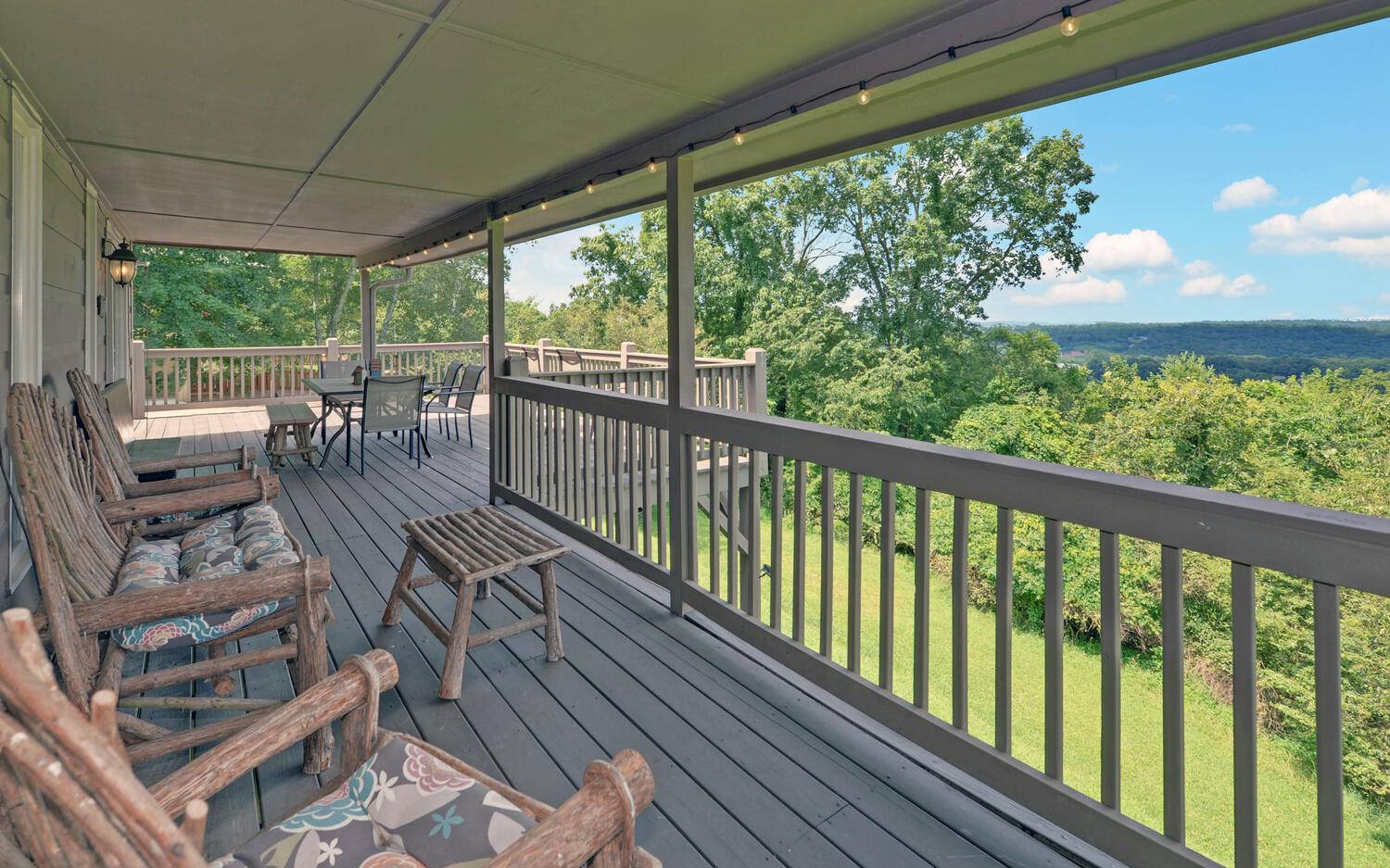 624 Talona Mountain Road Ellijay, GA 30536 - Photo 23 of 49 a view of balcony with furniture