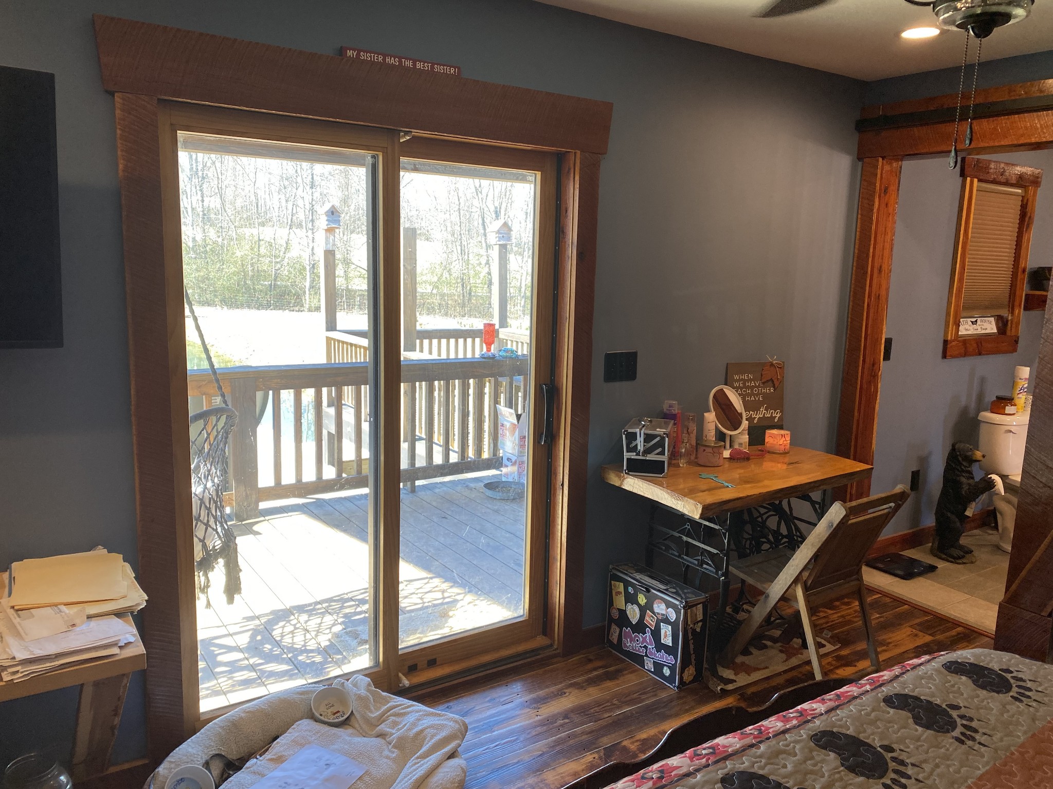 1063 Swan Mill Road Morrison, TN 37357 - Photo 20 of 35 a view of workspace with wooden floor
