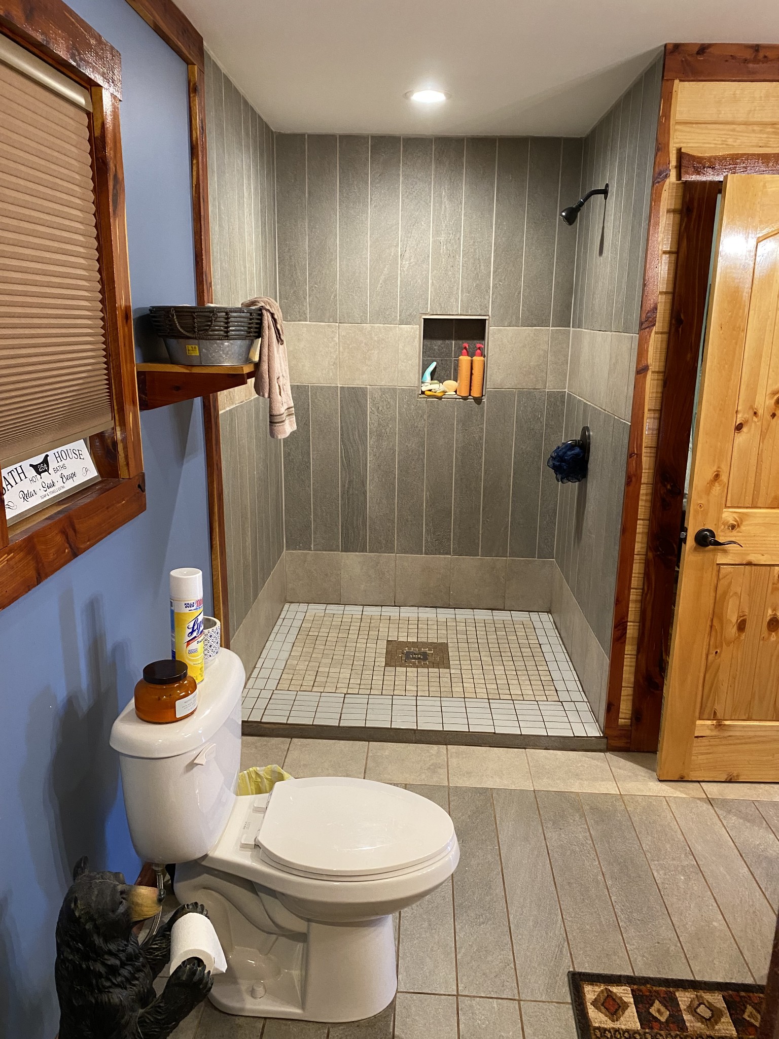 1063 Swan Mill Road Morrison, TN 37357 - Photo 22 of 35 a bathroom with a sink toilet and shower