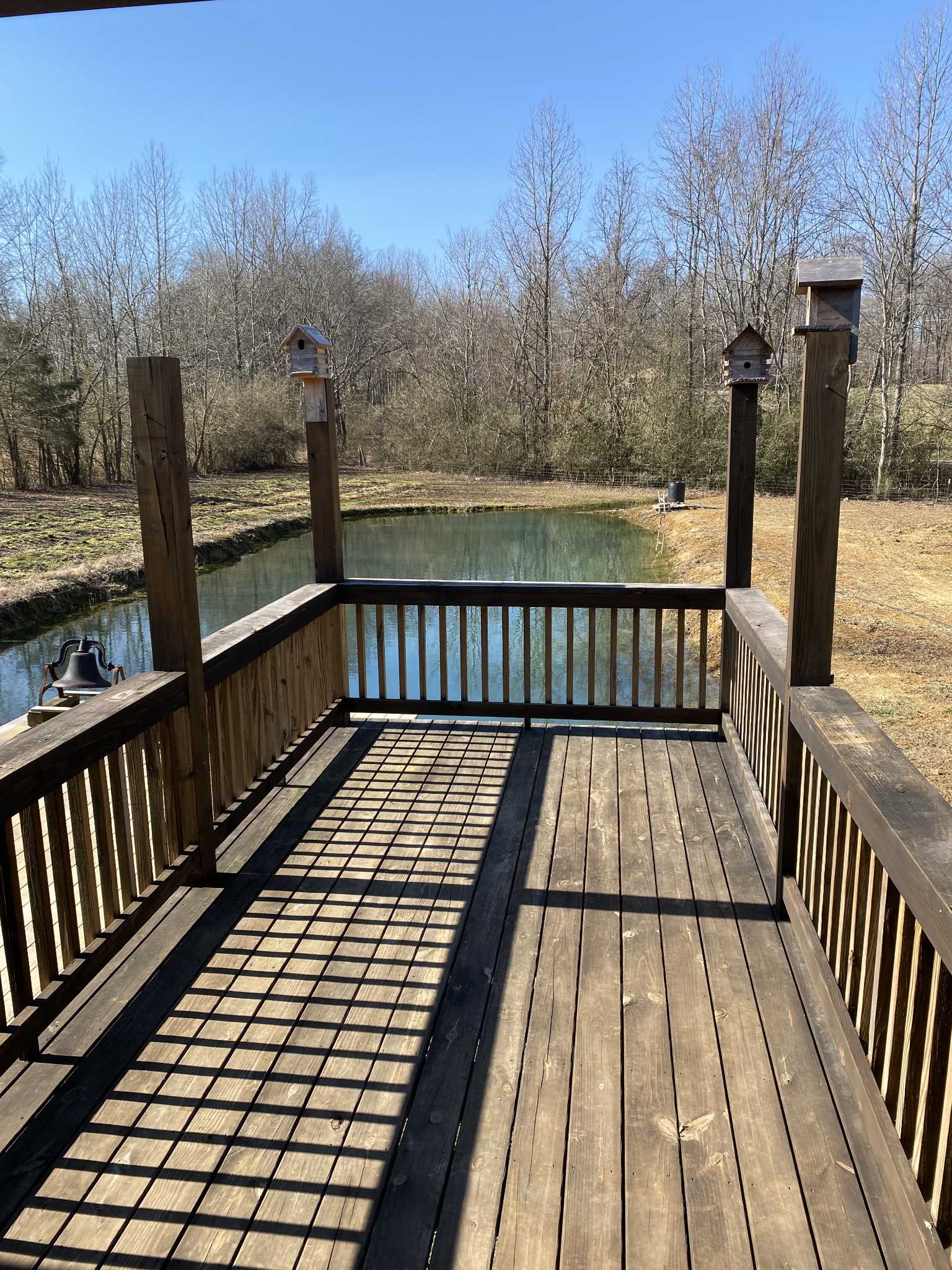 1063 Swan Mill Road Morrison, TN 37357 - Photo 28 of 35 a view of balcony with wooden floor and fence