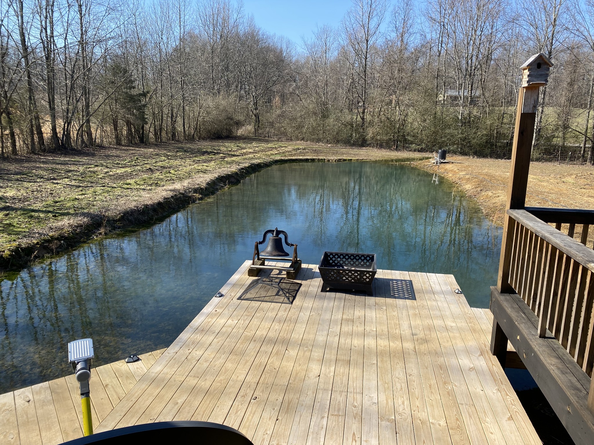 1063 Swan Mill Road Morrison, TN 37357 - Photo 29 of 35 a view of a lake with a yard