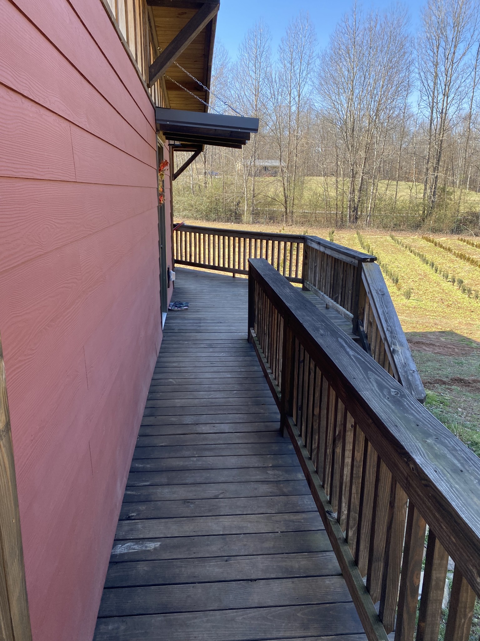 1063 Swan Mill Road Morrison, TN 37357 - Photo 33 of 35 a view of balcony with wooden floor and fence