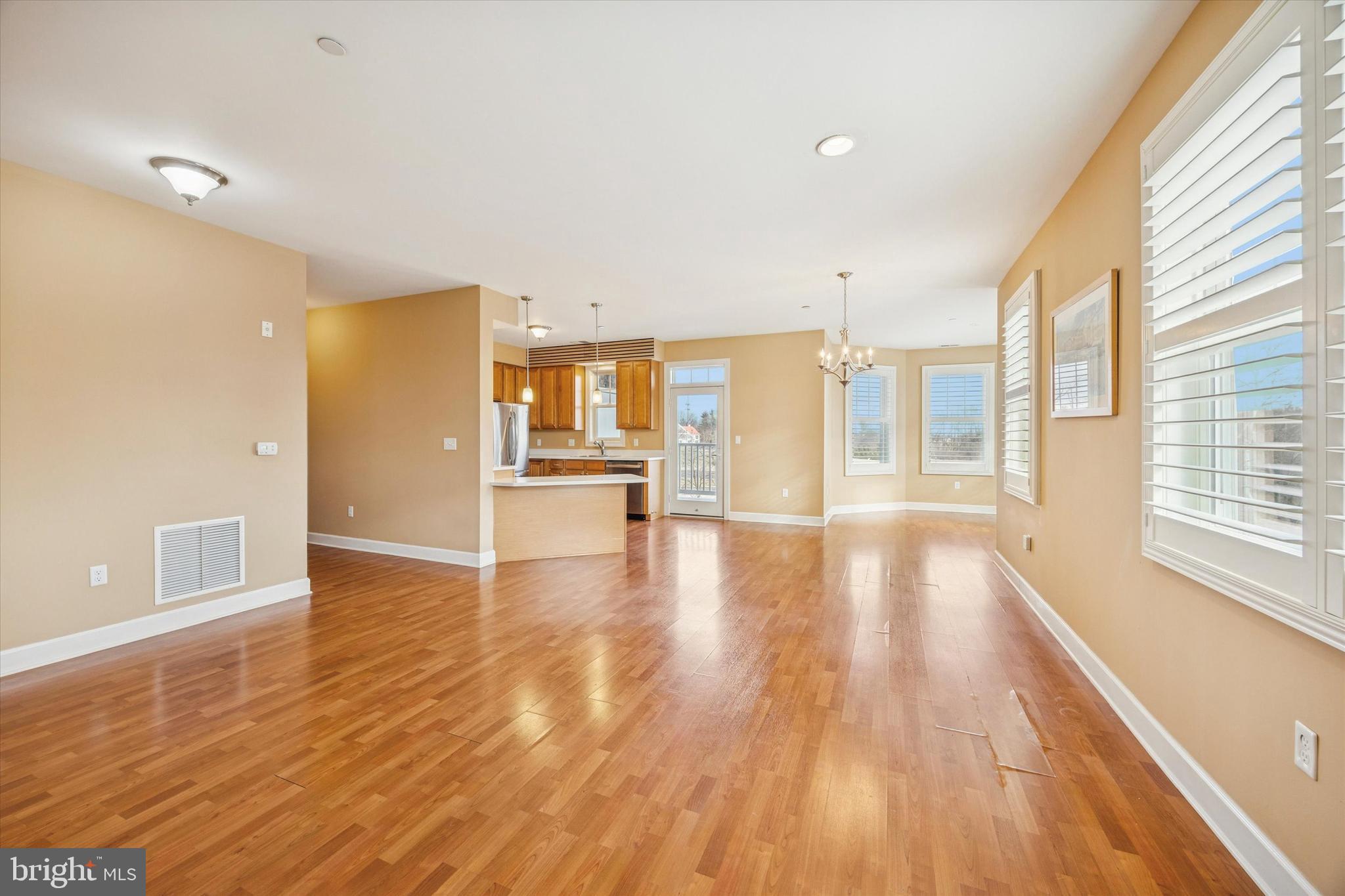 300 Tyler Court, Unit 431 Philadelphia, PA 19111 - Photo 2 of 29 a view of a kitchen with wooden floor and a kitchen