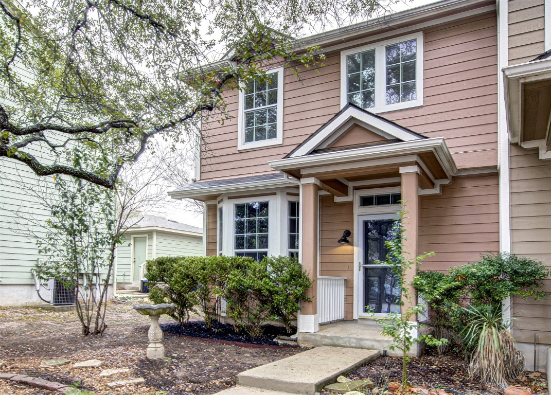 6249 Negley, Unit B Kyle, TX 78640 - Photo 3 of 26 View of exterior entry