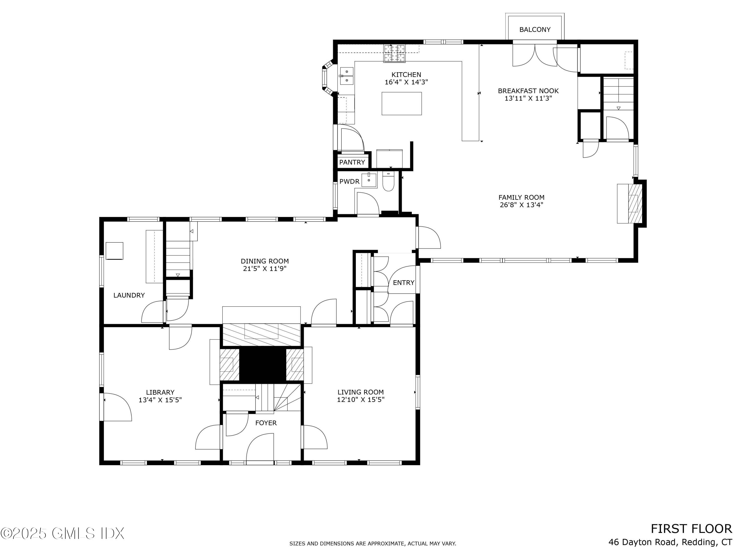 46 Dayton Road Redding, CT 06896 - Photo 34 of 40 Main House - First Floor