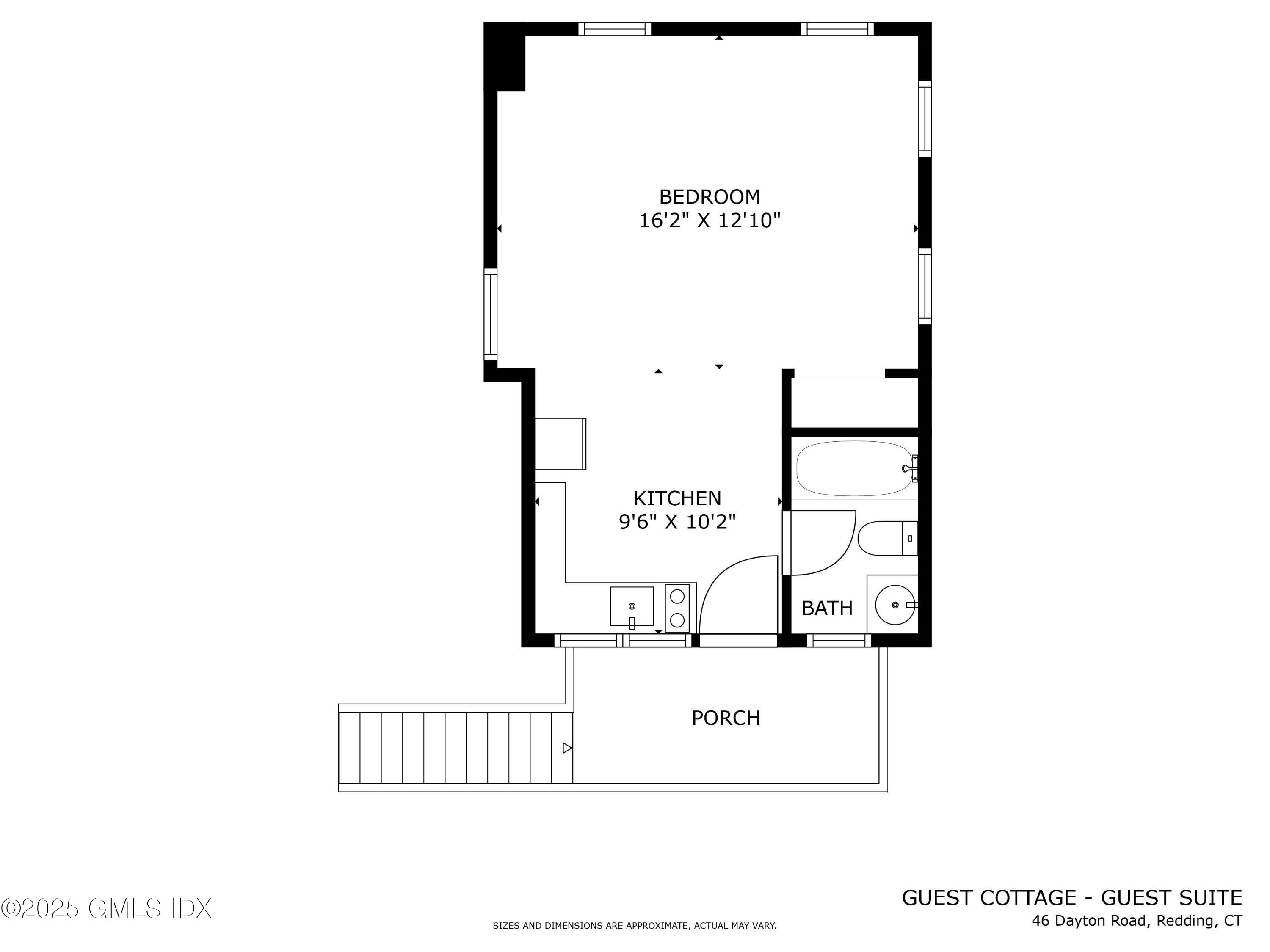 46 Dayton Road Redding, CT 06896 - Photo 38 of 40 Guest Cottage Above Garage