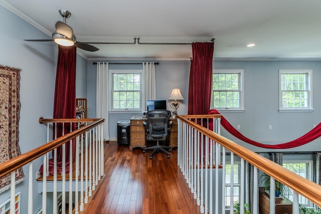 87 Montague Road Westhampton, MA 01027 - Photo 20 of 42 a view of a hallway with furniture and windows