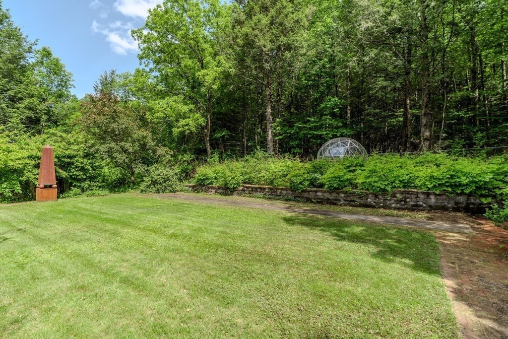 87 Montague Road Westhampton, MA 01027 - Photo 35 of 42 a view of backyard with green space