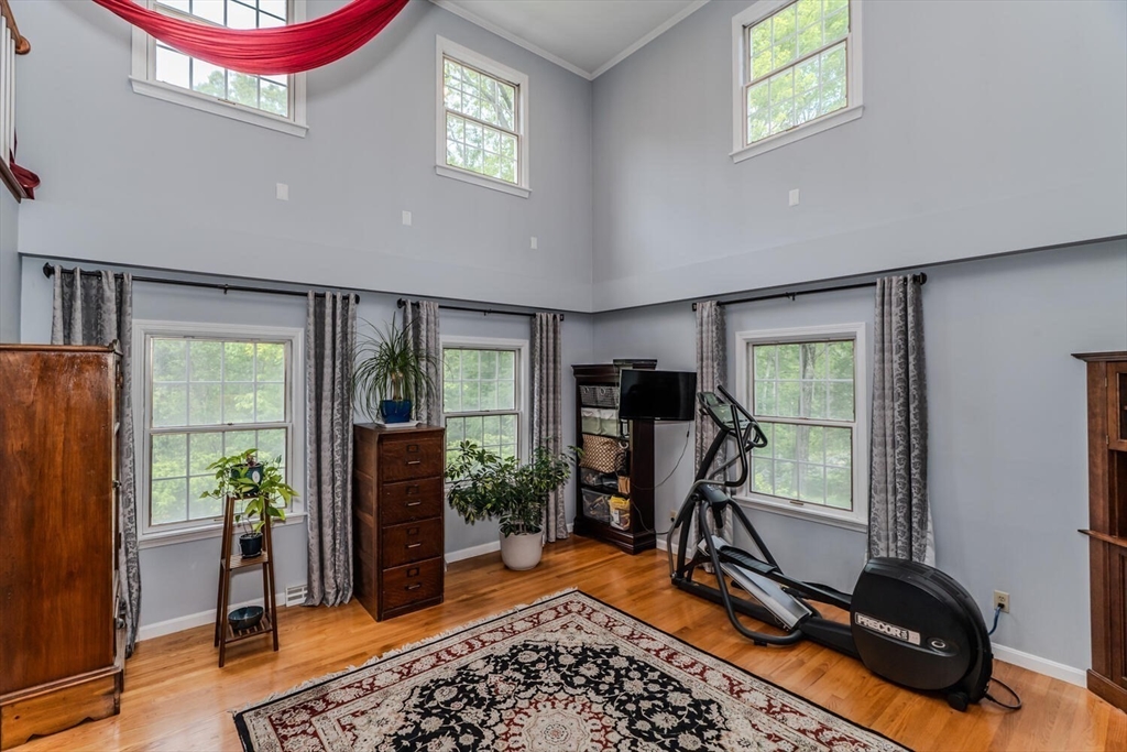 87 Montague Road Westhampton, MA 01027 - Photo 6 of 42 a view of a room with gym equipment