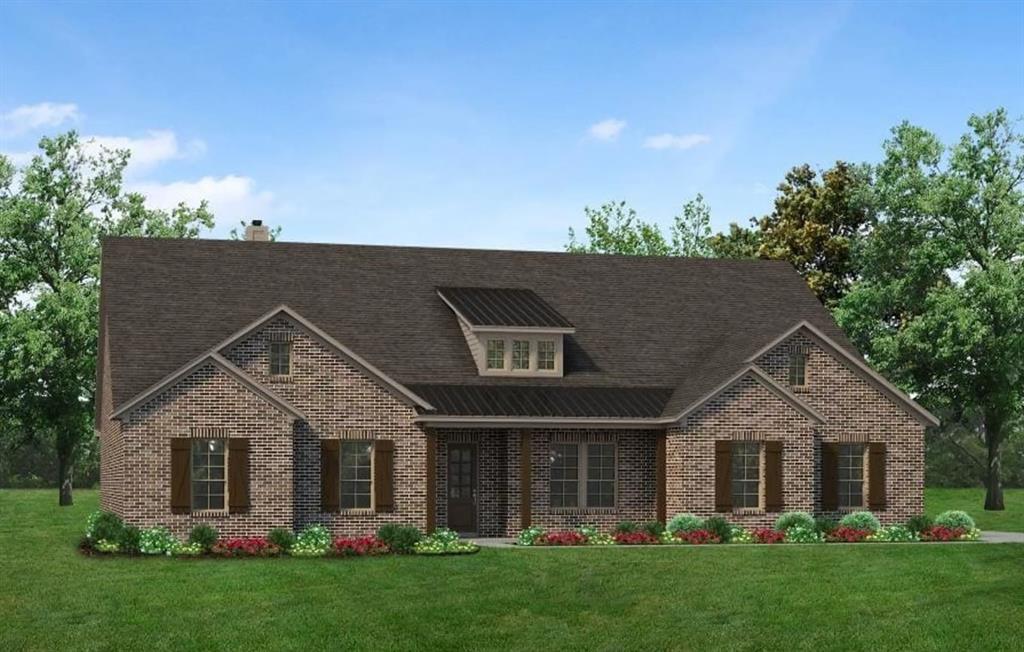 2305 Quartz Street Krum, TX 76249 - Photo 2 of 18 Architectural Rendering. Illustrating the exterior facade of the property