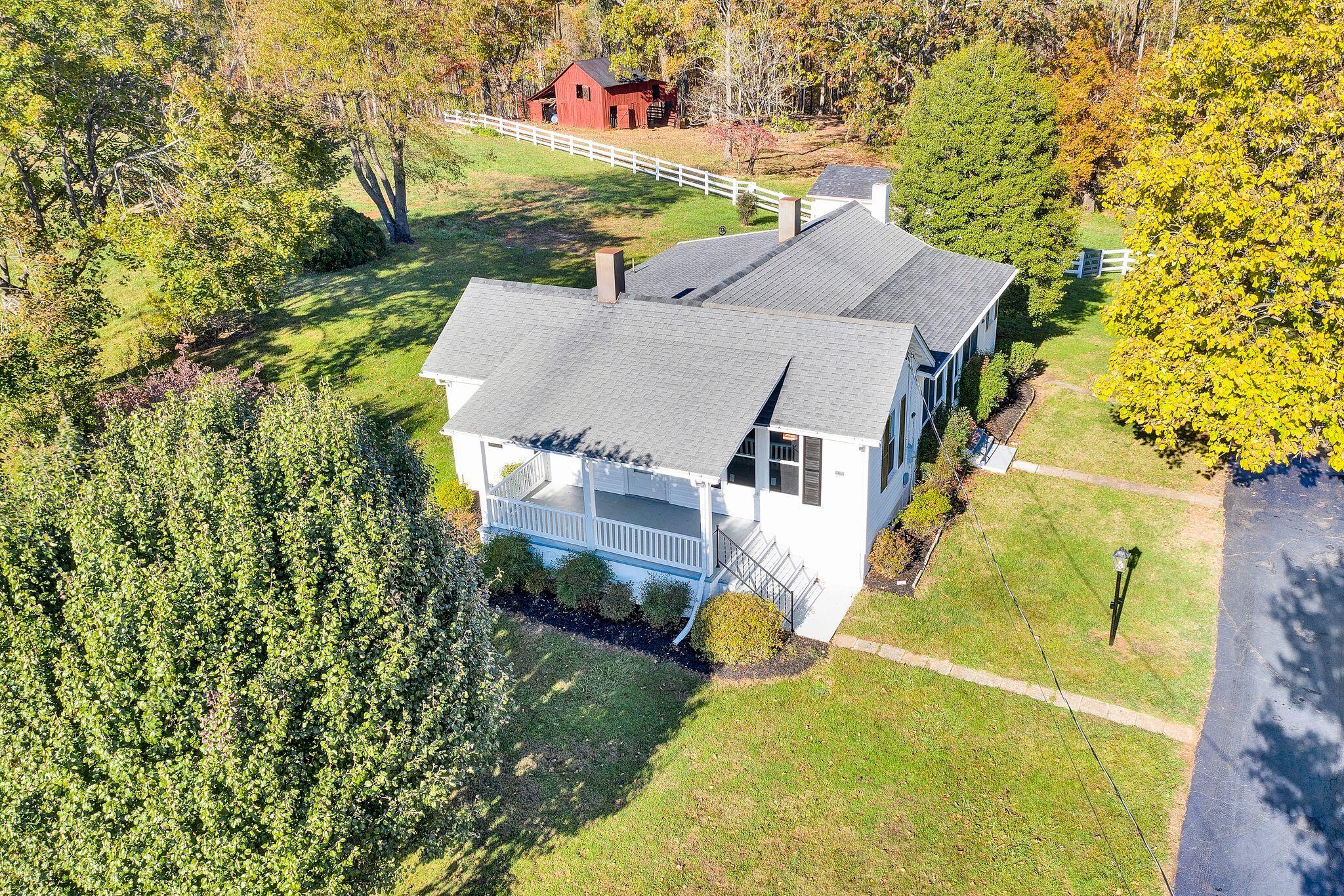 12558 Hardy Road Hardy, VA 24101 - Photo 4 of 14 an aerial view of a house with a yard basket ball court and outdoor seating