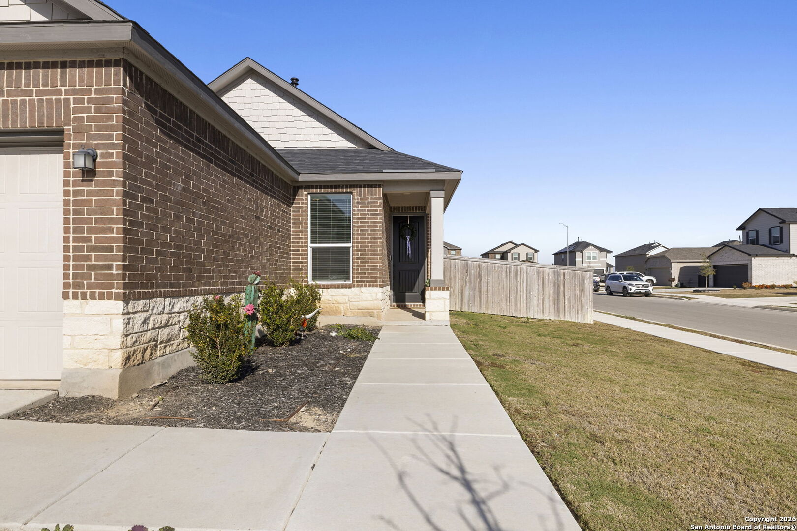 4931 Park Marion, TX 78124 - Photo 2 of 20 a front view of a house with garden