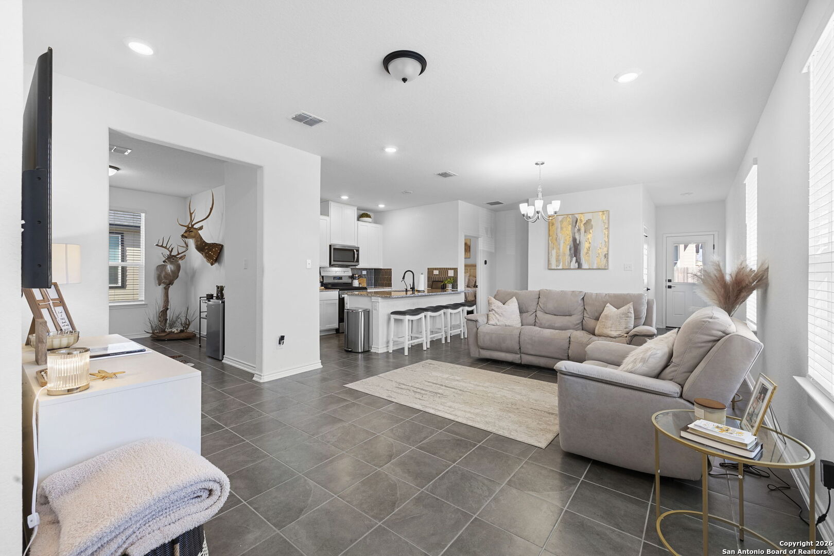 4931 Park Marion, TX 78124 - Photo 4 of 20 a living room with furniture and kitchen view