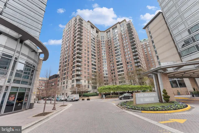 a front view of a building