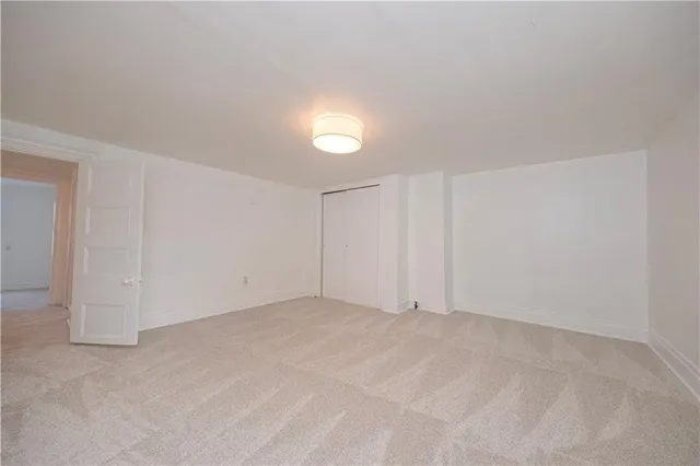 a view of empty room