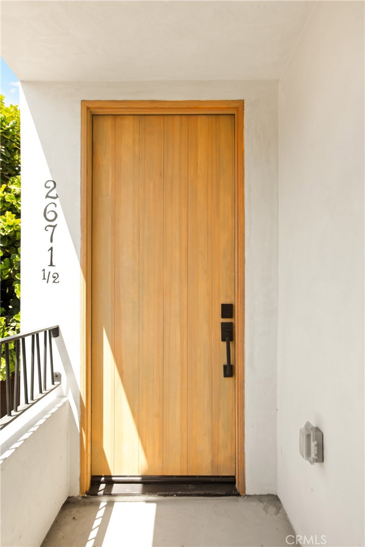 2671 1/2 Benedict Street Los Angeles, CA 90039 - Photo 2 of 39 a view of a door with a door