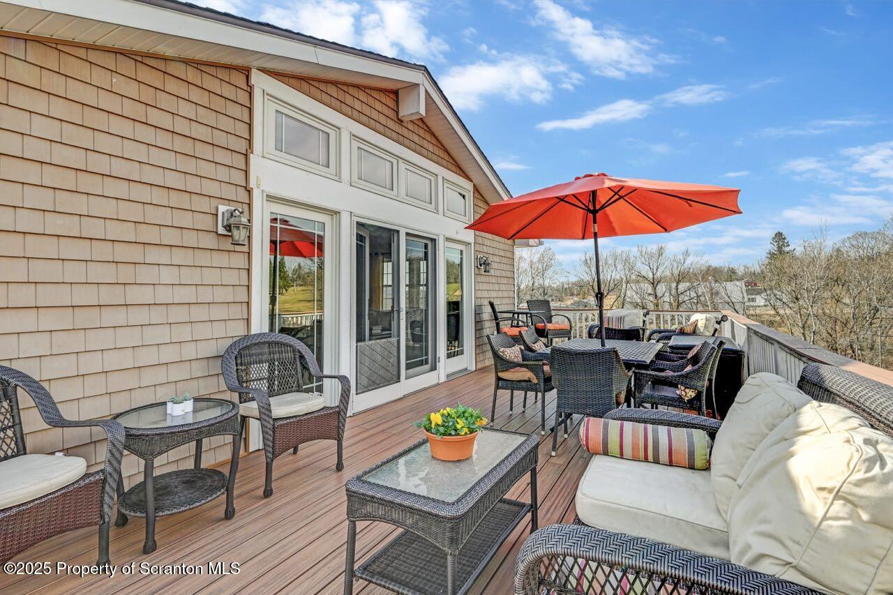 41 Show Kase Road Forest City, PA 18421 - Photo 68 of 81 a view of a chairs and tables in the patio