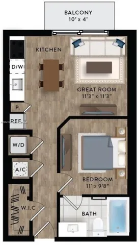 $2,698 | 221 Southwest 12th Street, Unit 404, Miami, FL 33130