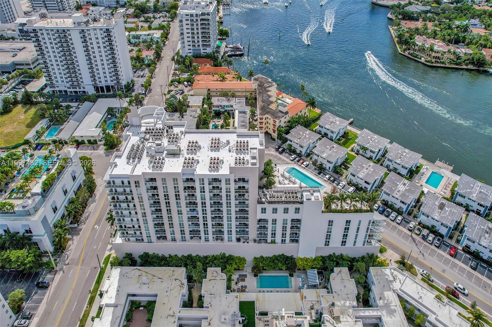401 North Birch Road, Unit 404 Fort Lauderdale, FL 33304 - Photo 19 of 39 an aerial view of a city