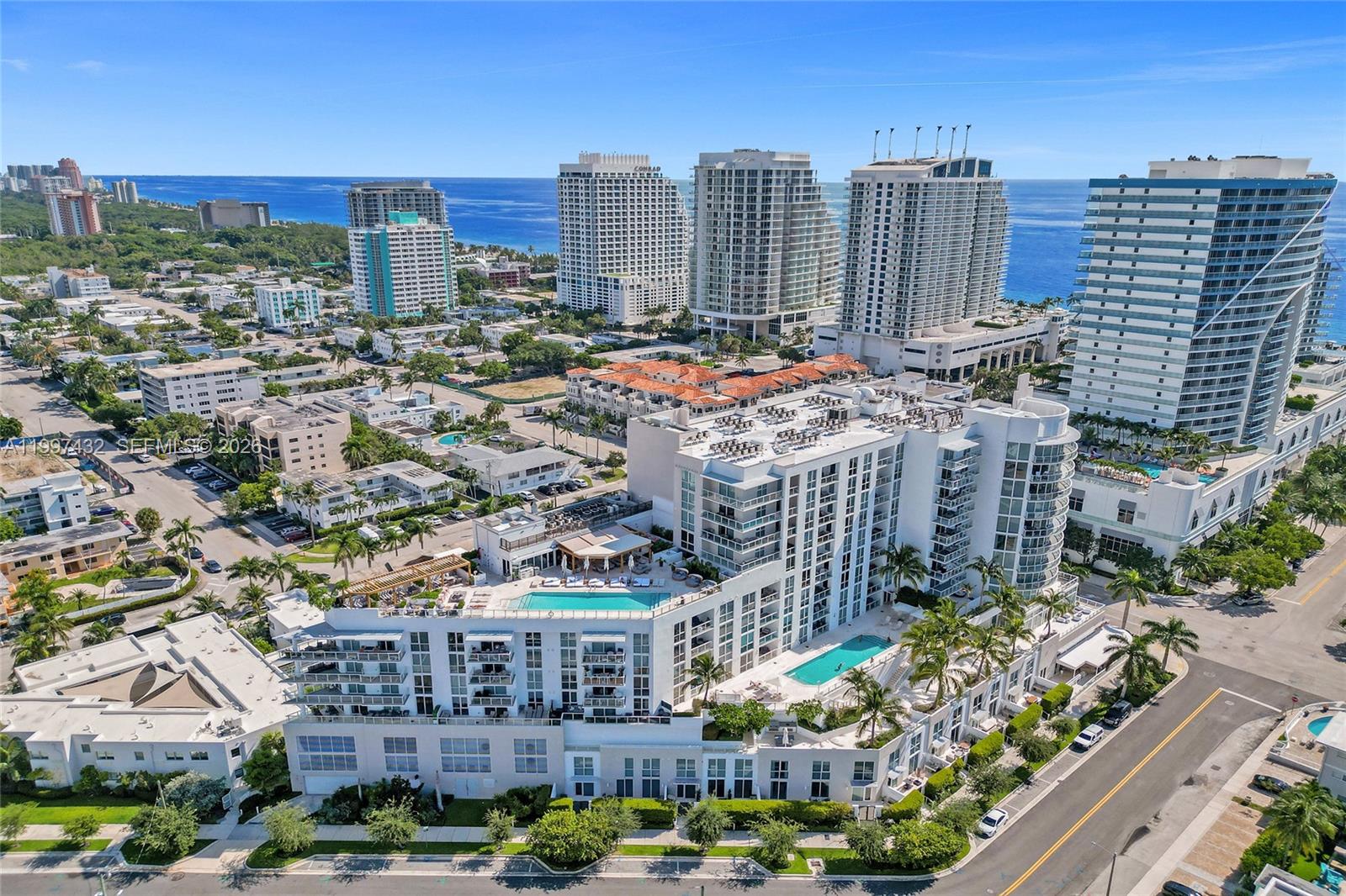 401 North Birch Road, Unit 404 Fort Lauderdale, FL 33304 - Photo 37 of 39 a view of city with tall buildings