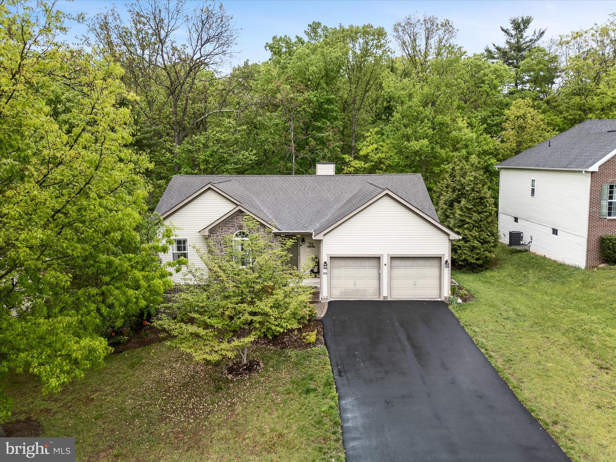 108 Eagle Drive Cross Junction, VA 22625 - Photo 41 of 61 a house view with a garden space