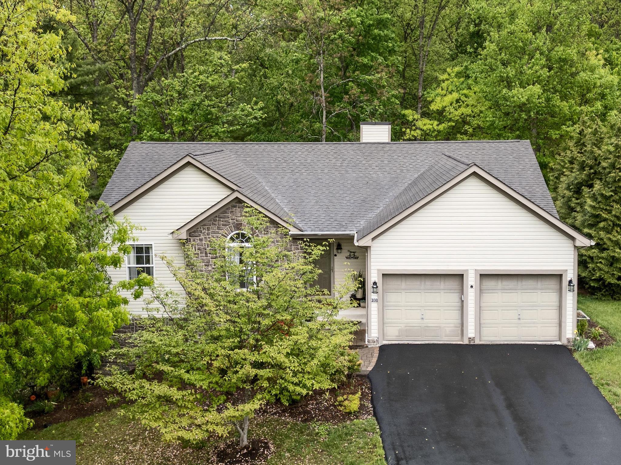 108 Eagle Drive Cross Junction, VA 22625 - Photo 46 of 61 a view of a house with a yard and large tree