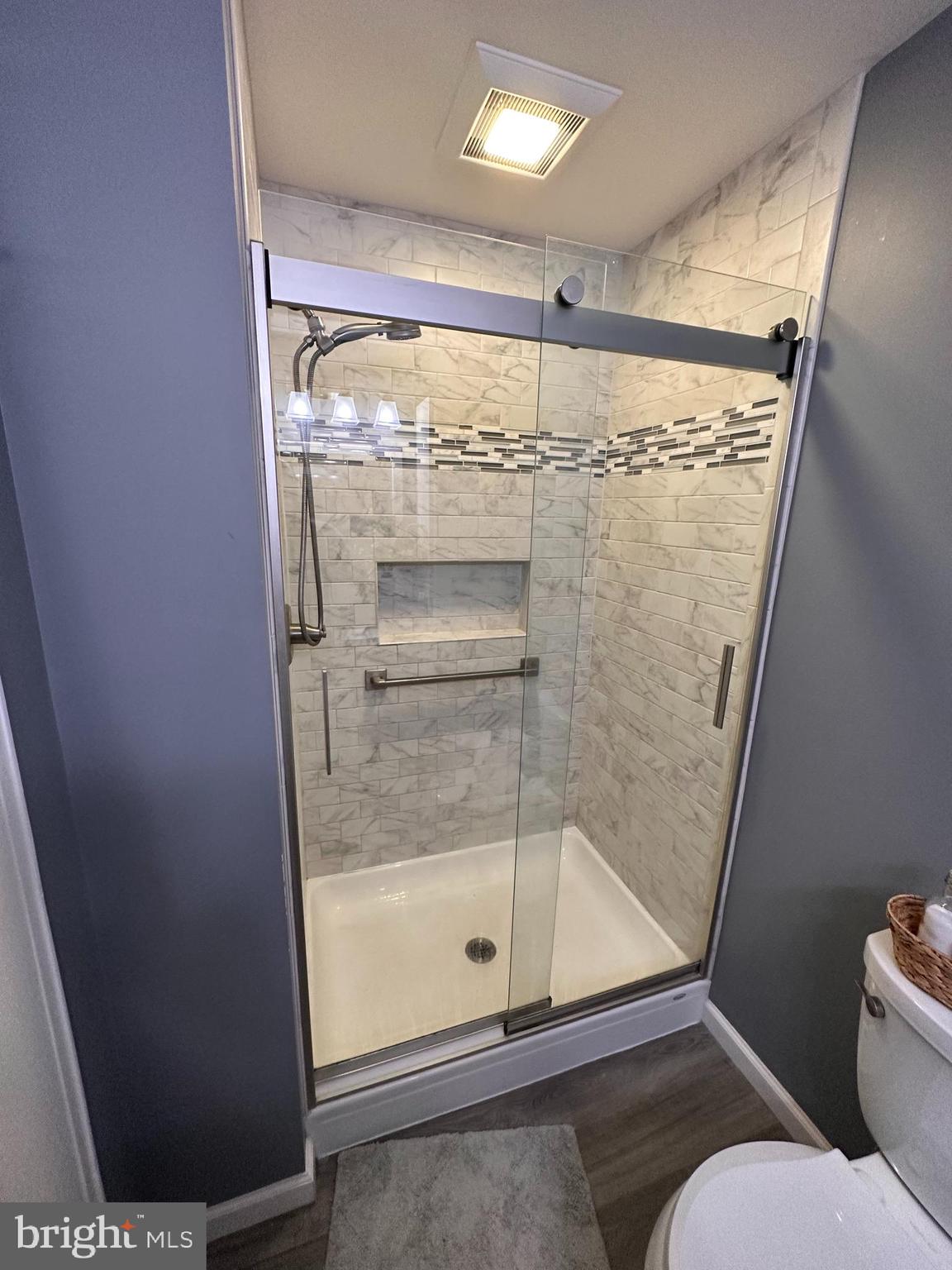 314 Valleybrook Drive Lancaster, PA 17601 - Photo 11 of 19 a bathroom with a glass door shower and toilet