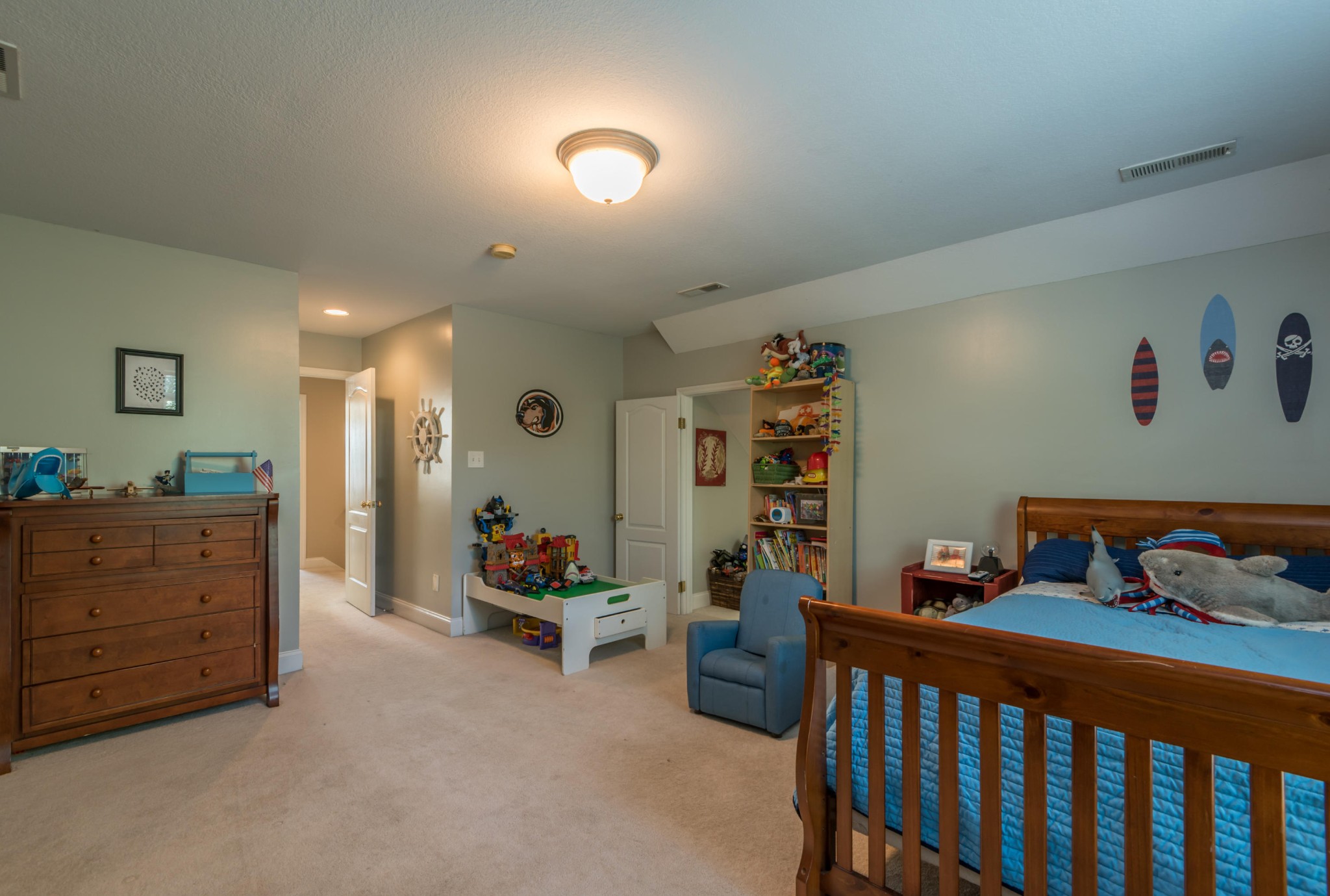 12665 Clear Ridge Road Knoxville, TN 37922 - Photo 37 of 39 a bedroom with furniture and a baby crib