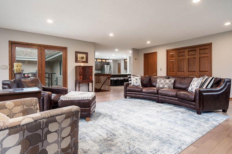 2412 Squaw Prairie Road Belvidere, IL 61008 - Photo 19 of 40 a living room with furniture and a large window
