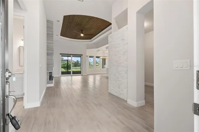 a view of kitchen and kitchen island