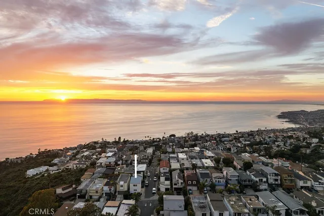 a view of city and ocean