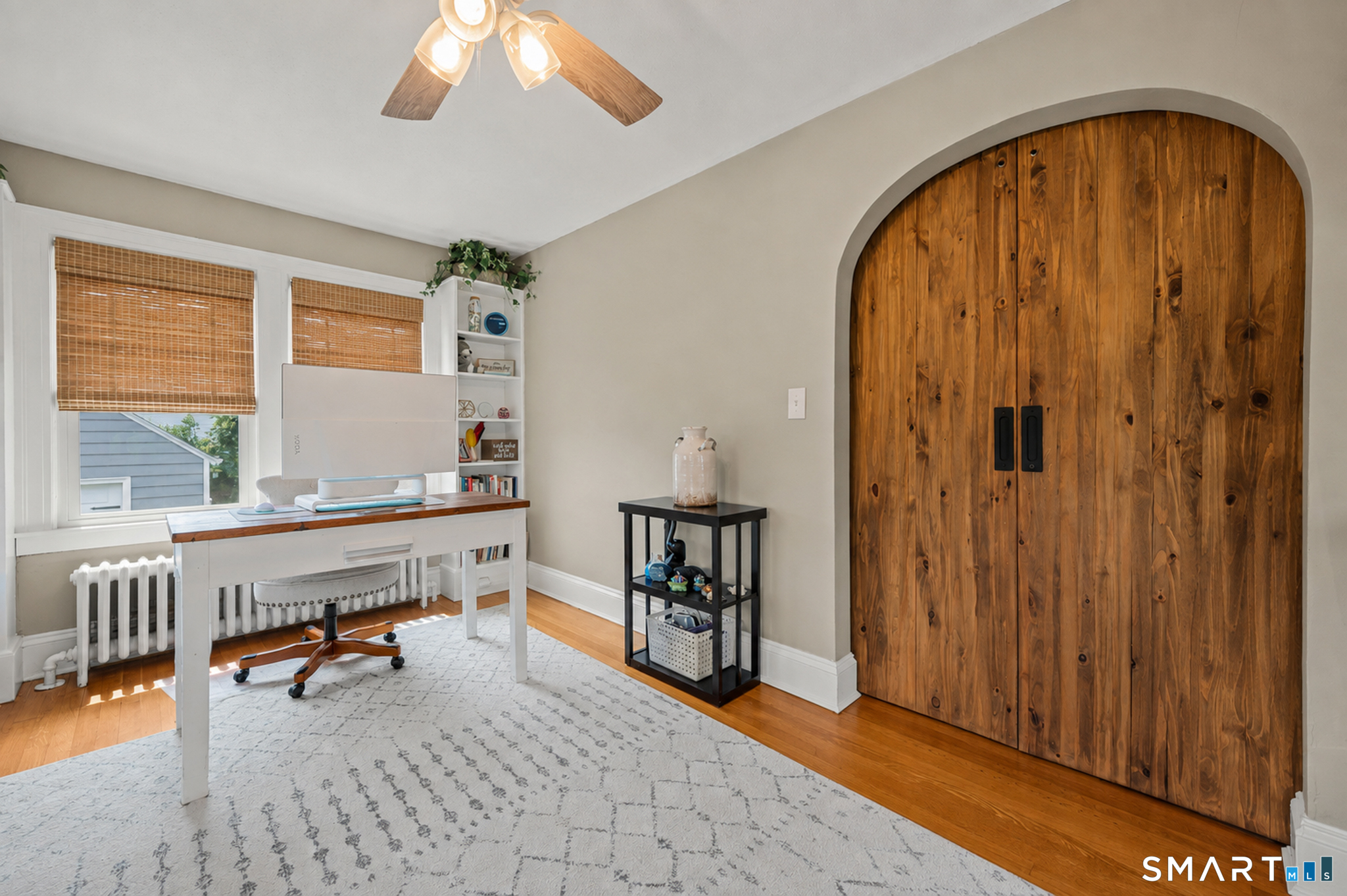 19 Harding Street Wethersfield, CT 06109 - Photo 9 of 39 Barn doors offer privacy when needed