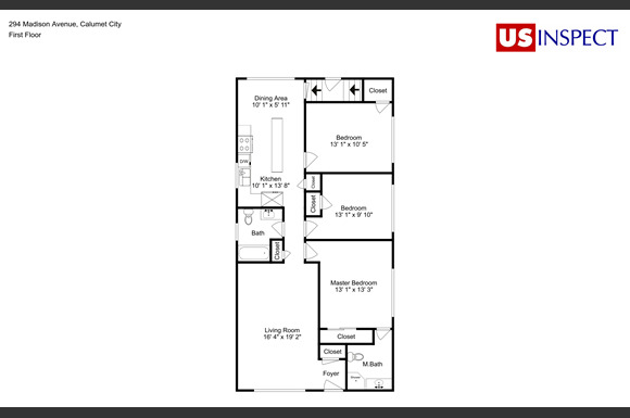 294 Madison Avenue Calumet City, IL 60409 - Photo 19 of 19 a picture of a bench in front of a wall