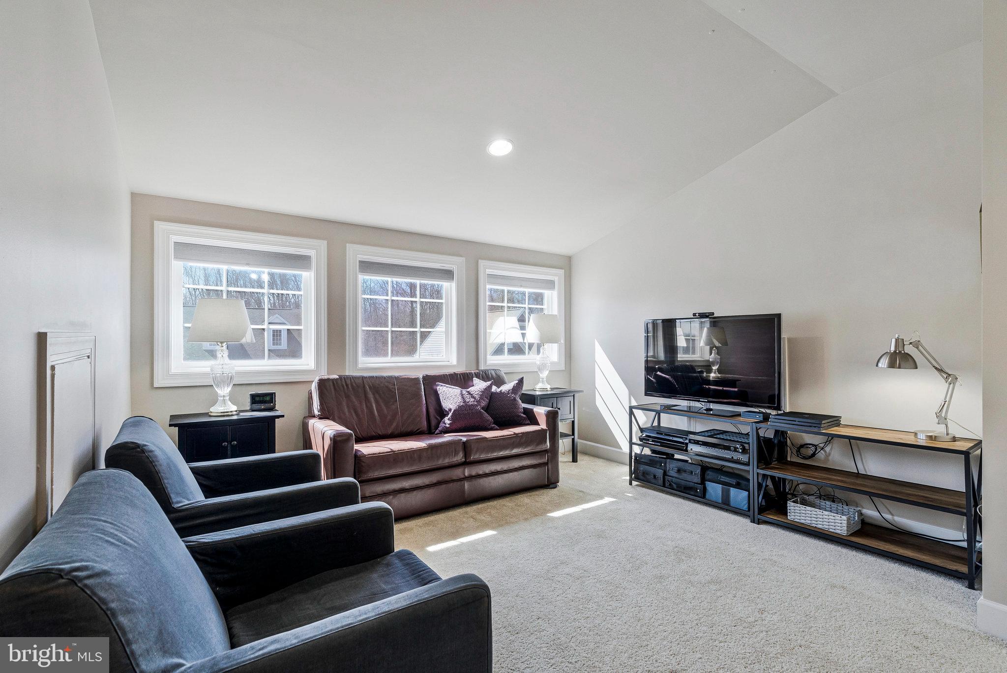 41008 Indigo Place Leesburg, VA 20175 - Photo 38 of 59 a living room with furniture and a flat screen tv
