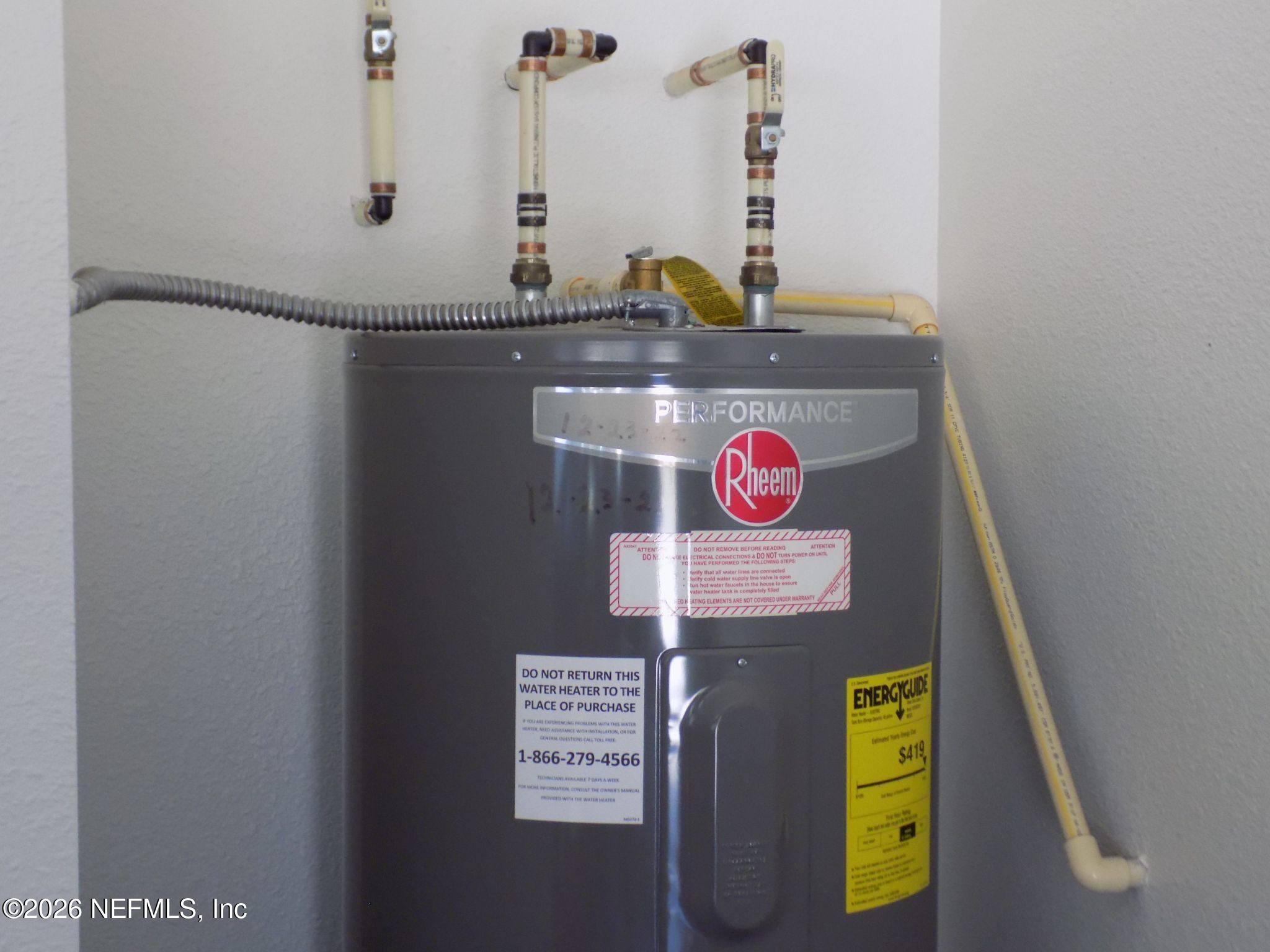 144 Goldenrod Park Road Ponte Vedra, FL 32081 - Photo 31 of 40 a view of water heater room