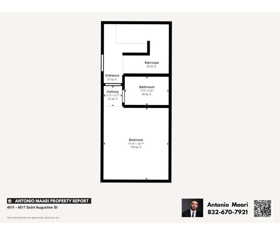 6721 St Augustine Street Houston, TX 77021 - Photo 44 of 45 Floorplan first story